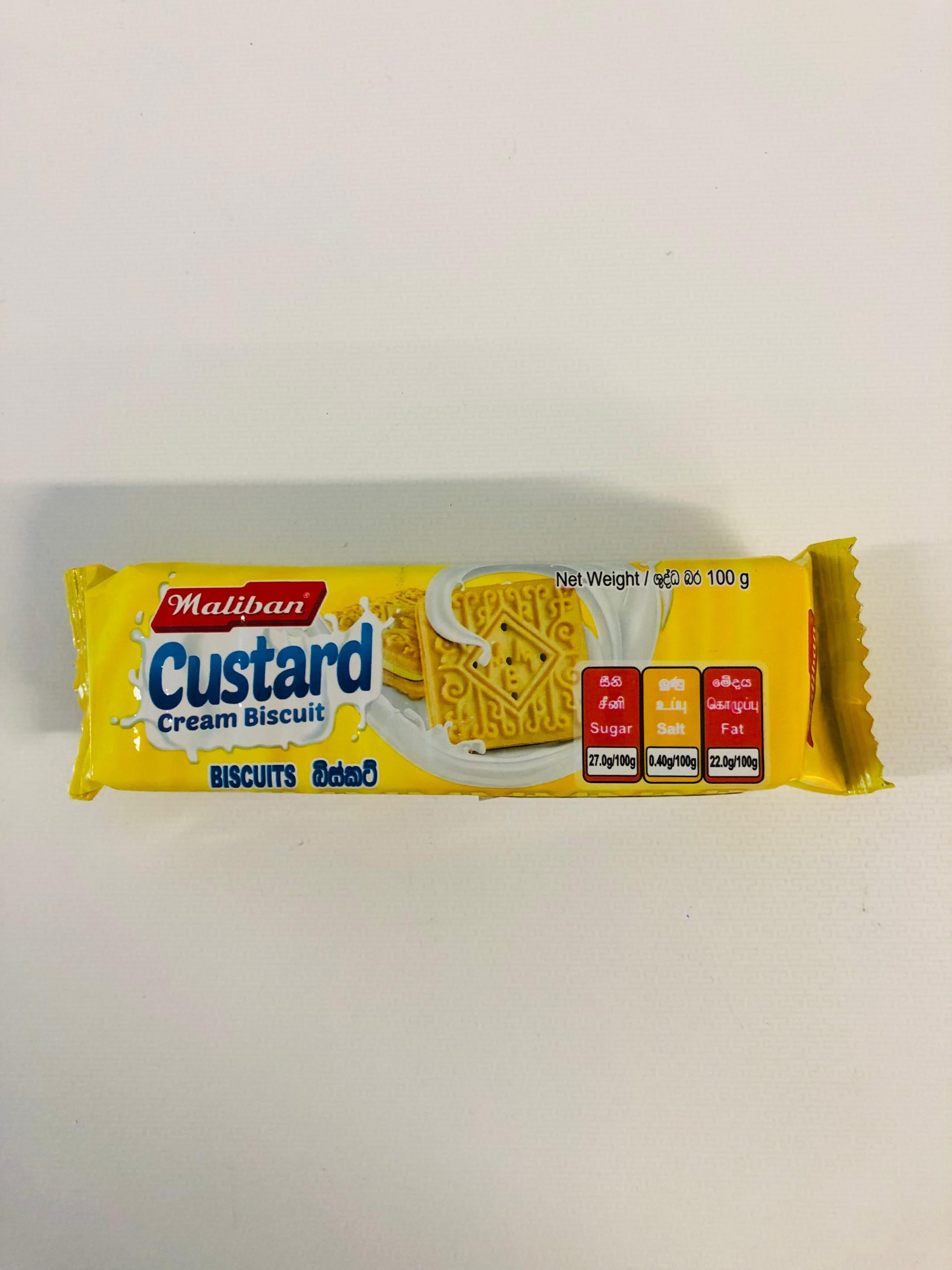 Maliban Custard Cream Biscuit -100g