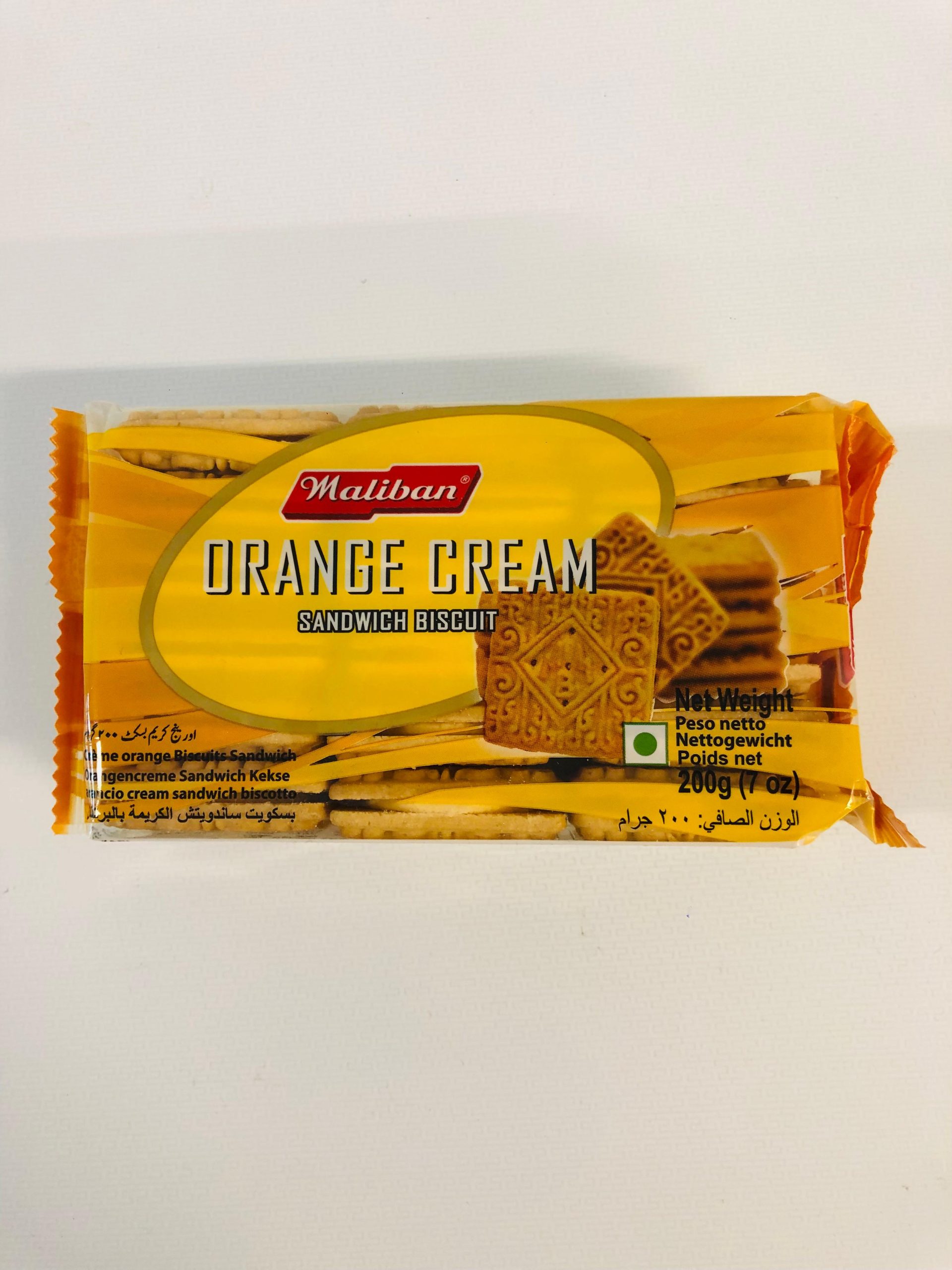 Maliban Orange Cream Biscuit - 200g