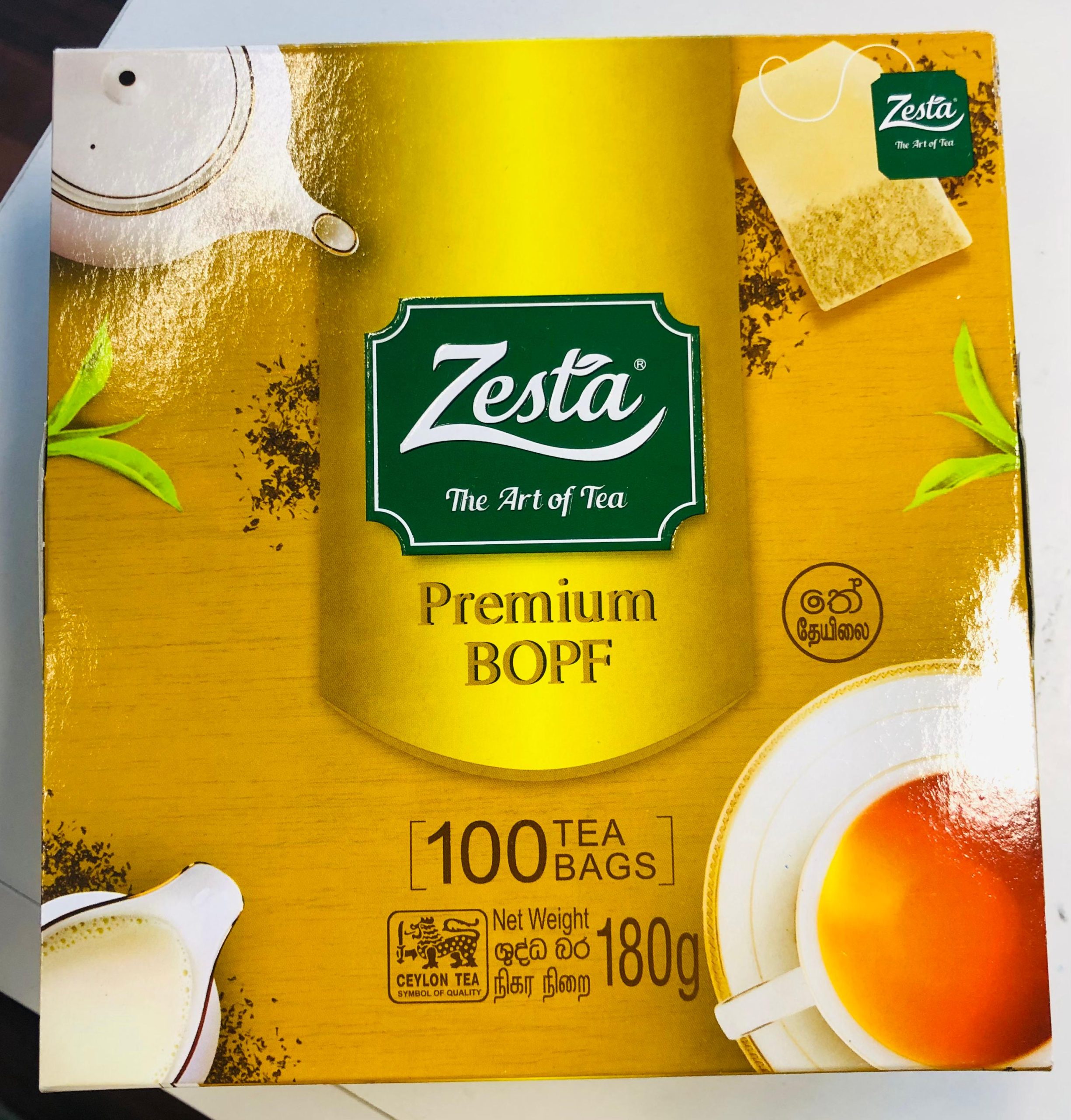 Zesta Tea 180g - 100 bags