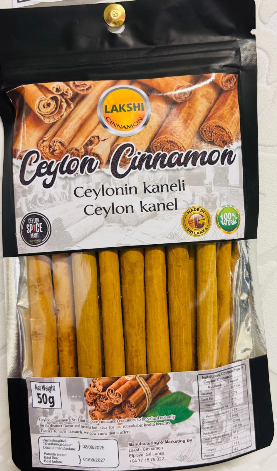 Ceylon Cinnamon - Alba 50g